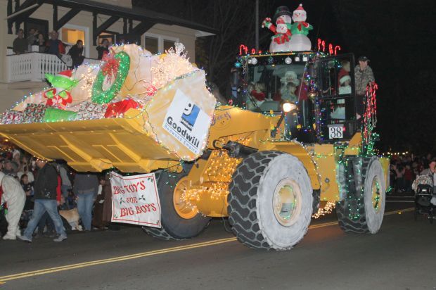 Big tractors bring big gifts
